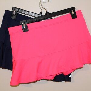 BCG Girls Tennis Skirts Size XL in Navy and Pink